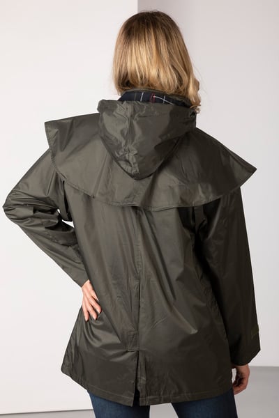 Ladies 3/4 Length Riding Coat - Derwent IV - Dark Olive