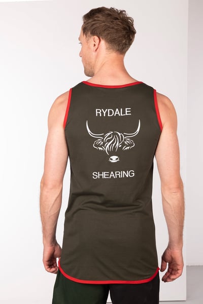 Men's Vest Top - Byland - Olive