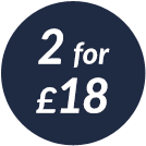 2 for £18