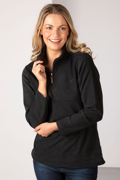 Ladies Kelk Overhead Pheasant Fleece - Storm