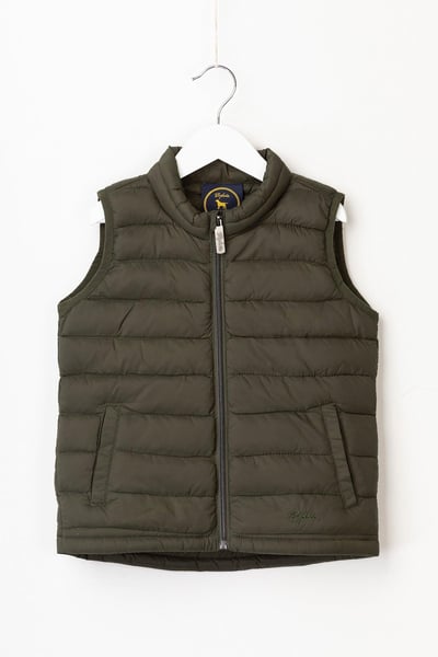 Toddler Padded Gilet - Runswick Bay - Khaki