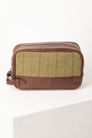 Tweed Washbag