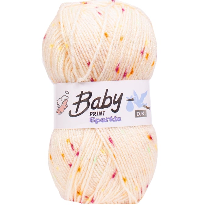 Baby Print Sparkle Wool UK