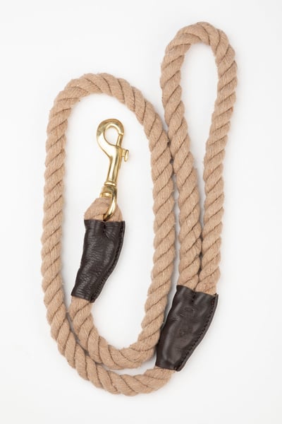 Rope Dog Lead – Yapham - Beige