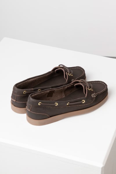 Damen Reighton Low Front Deck-Schuhe - Dunkelbraun