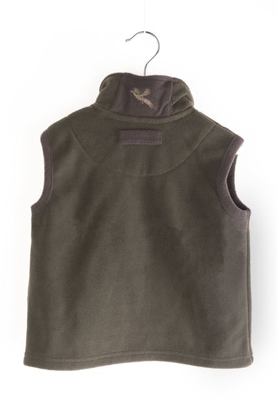 Kid's Mini Fleece Gilet - Gransmoor - Olive