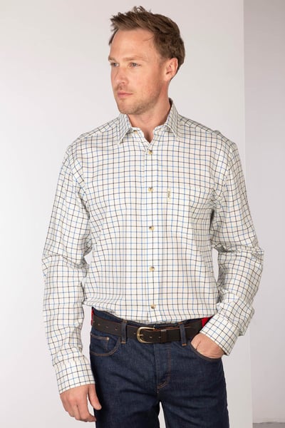 Men's Country Shirt - Lockington - Blue/Navy