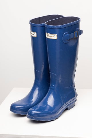 Blue Wellington Boots