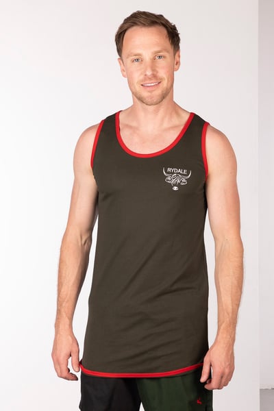 Men's Vest Top - Byland - Olive