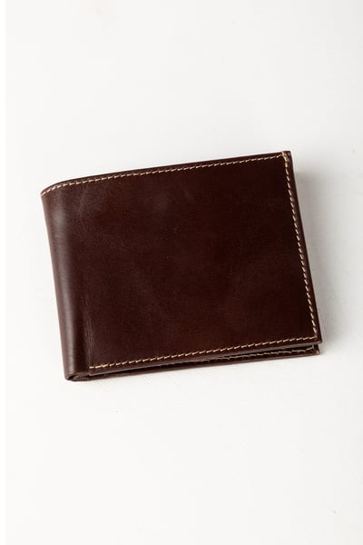 Men's Leather Bifold Wallet - Sledmere - Rich Brown