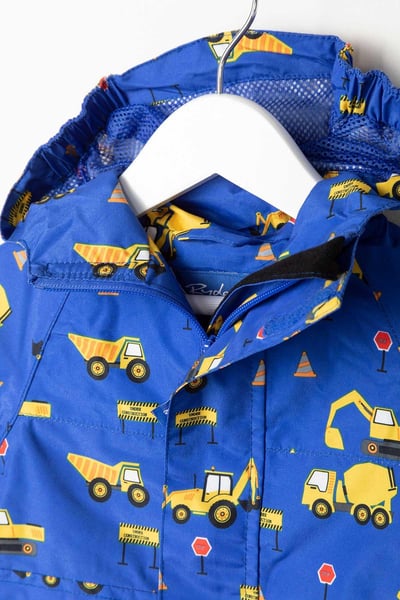 Toddler Splash Jacket - Digger