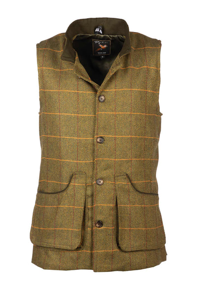 Men's Tweed Waistcoat - Sledmere - Heathland