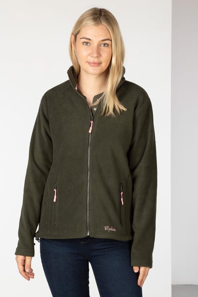 Ladies Full Zip Fleece - Agnes IV - Khaki