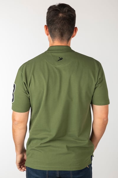 Men's Fordon V Polo Shirt - Olive