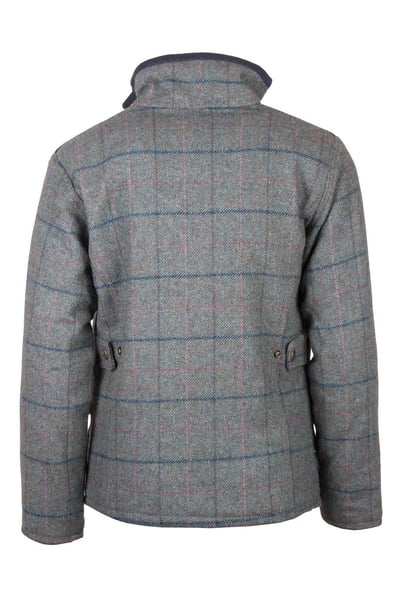 Girls Tweed Jacket - Derby - Blue Check