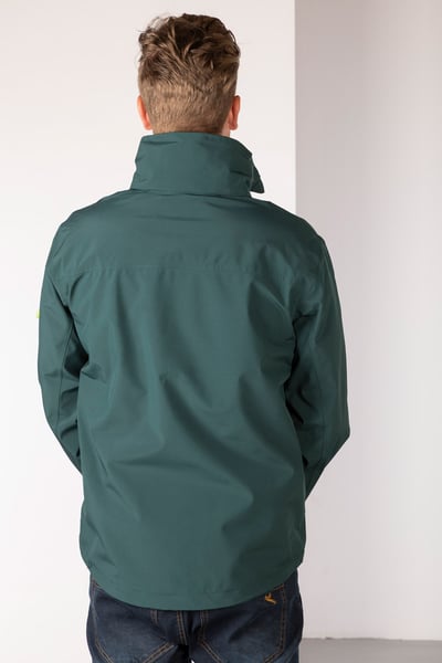 Men's Waterproof Hiking Jacket - Wolds - Dark Forest