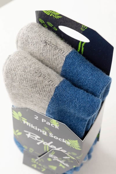 Ladies Hiking Socks - Atwick - 2 Pack - Denim