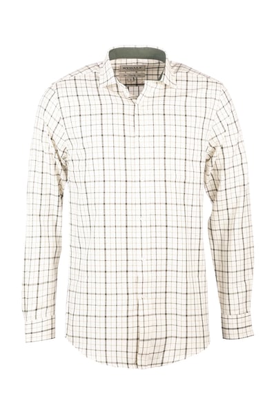 Men's Cotton Twill Country Shirt - Thirsk Dark Olive