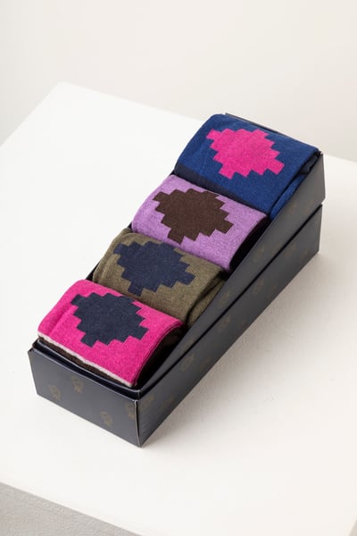 Ladies Socks Gift Box - Polo Denim
