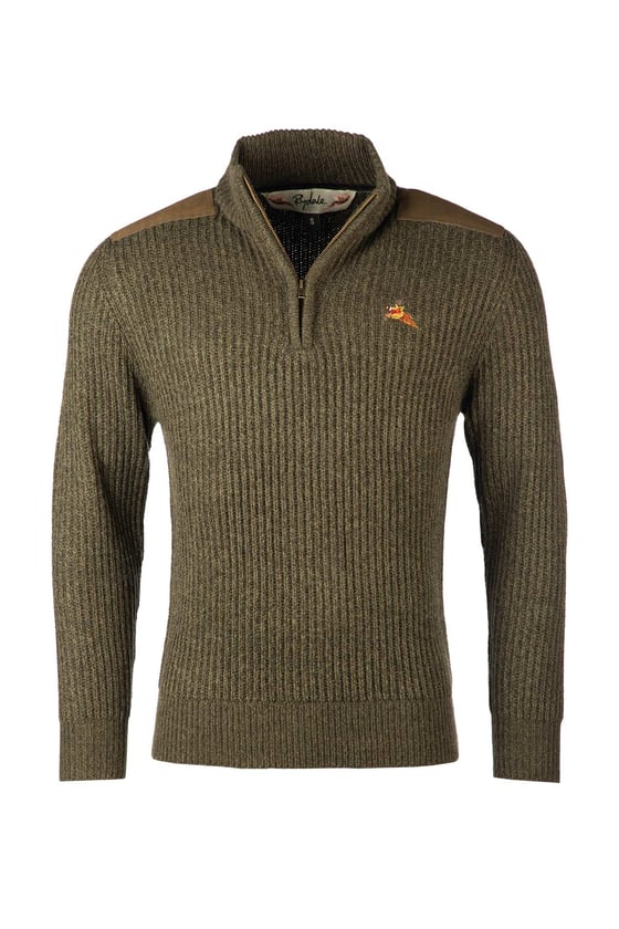 Men s 1 2 Zip Chunky Shooting Sweater Danby