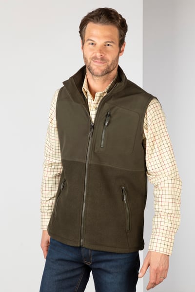 Gilet polaire hybride pour hommes - Danby