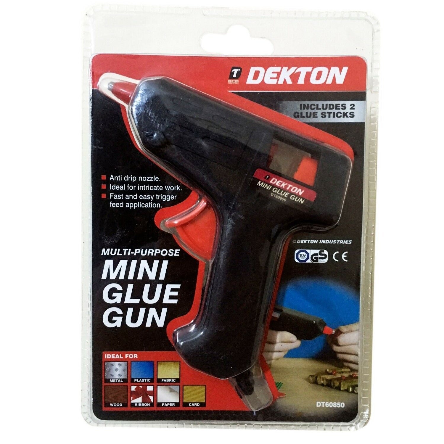 Prime-Line Hot Glue Gun Sticks, 4 In. Long, 0.43 In. Diameter, Black