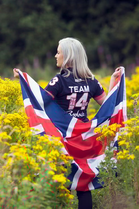 In Großbritannien hergestellte Kleidung