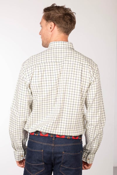 Men's Country Shirt - Lockington - Green/Navy