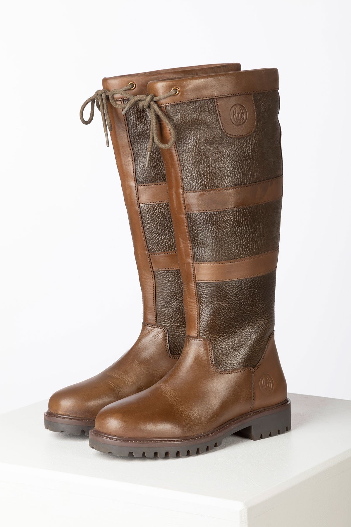 Men's Knee High Boots UK | Tullymore Country Long Boots - Rydale