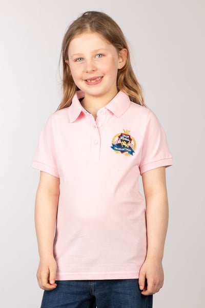 Girl's Polo Shirt - Charlie II - Sorbet