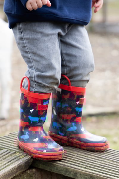 Gummistiefel für Kinder - Splish Splash - Hof