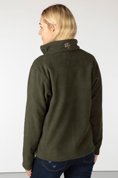 Ladies Full Zip Fleece - Agnes IV - Khaki