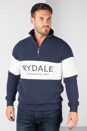 Herren Sweatshirt Pullover Sweatshirt Mit Viertelreißverschluss Khaki