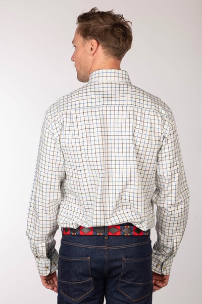 Men's Country Shirt - Lockington - Blue/Navy