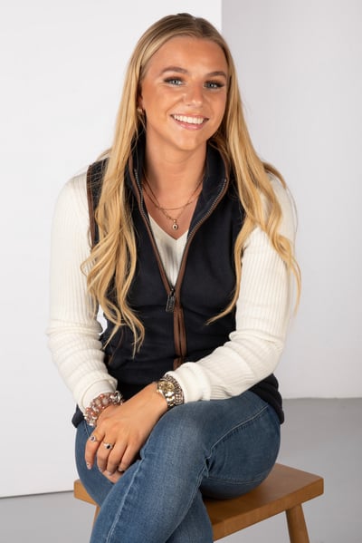 Ladies Snaffle Premium Fleece Waistcoat - Millie Stennett - Ink