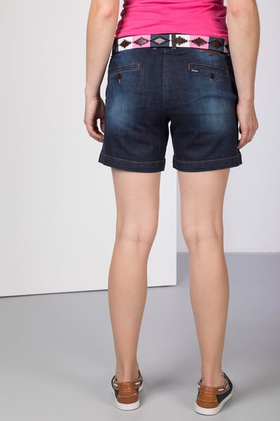 Ladies Portia Shorts II - Navy Denim