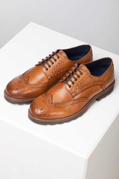 Chaussure Brogue pour homme - Millington II - bronzer
