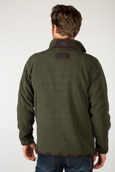 Men's Full Zip Fleece Jacket - Gransmoor - Olive