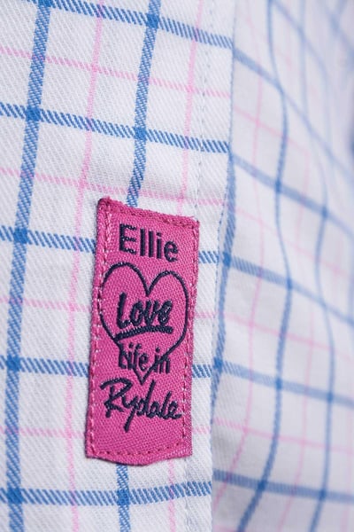 Country Girls Check Shirts - Ellie Blue