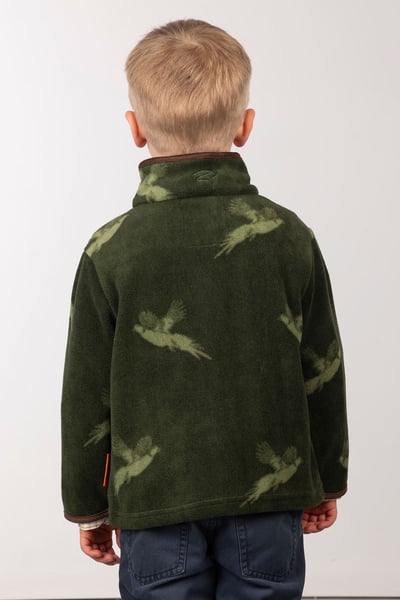 Toddler Overhead Fleece - Pheasant Print