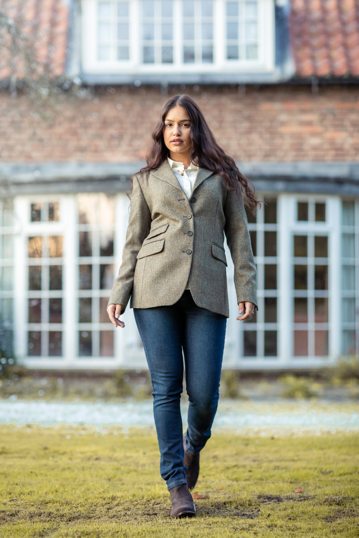 Blazer et jean pour femme