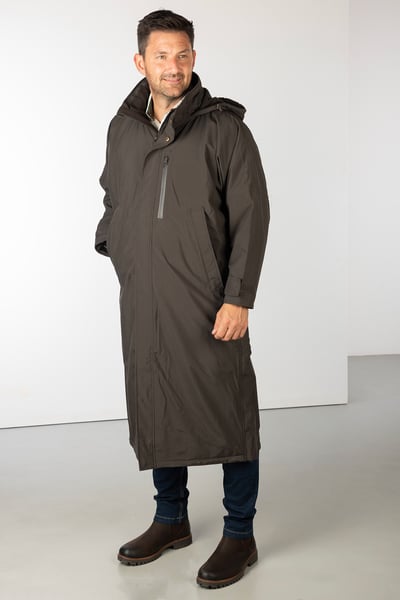 Men's Utility Changing Robe - Brown