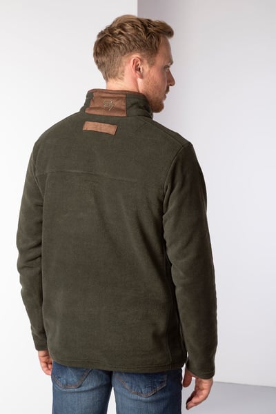 Overhead-Fleece für Herren – Huggate - Khaki