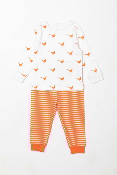 2 Piece Baby Outfit - Pheasant Orange