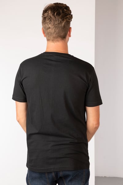 Men's Round Neck T-Shirt - Black