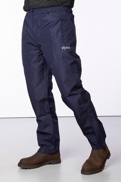 Men's Waterproof Overtrousers - Navy