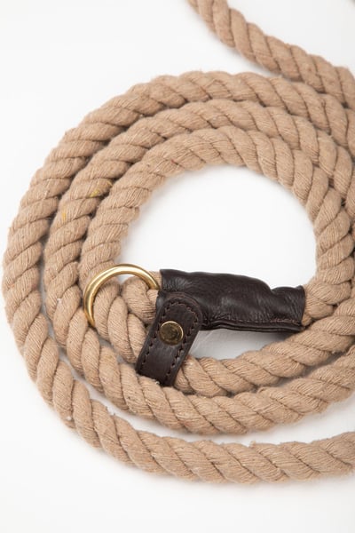 Rope Slip Lead – Yapham - Beige