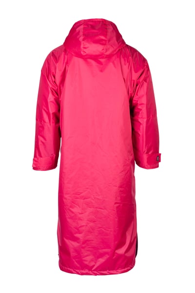 Britischer Umkleidemantel für Damen - Rosa/Marine