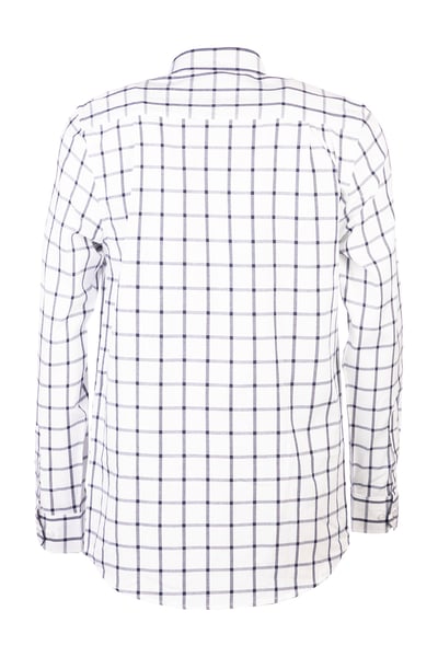 Men's Cotton Twill Country Shirt - Malham Dark Navy