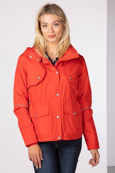 Ladies Short Riding Coat - Askwith - Cherry